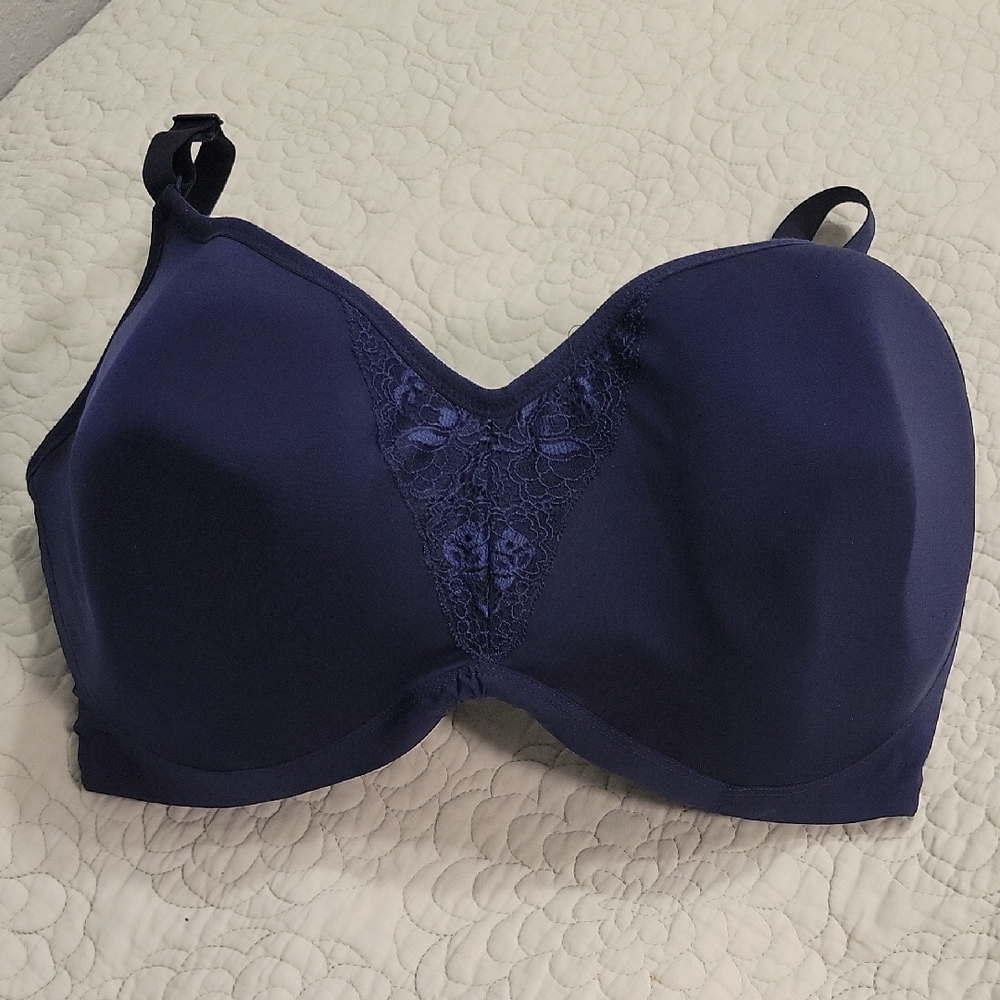 Navy Lace Women's Bra